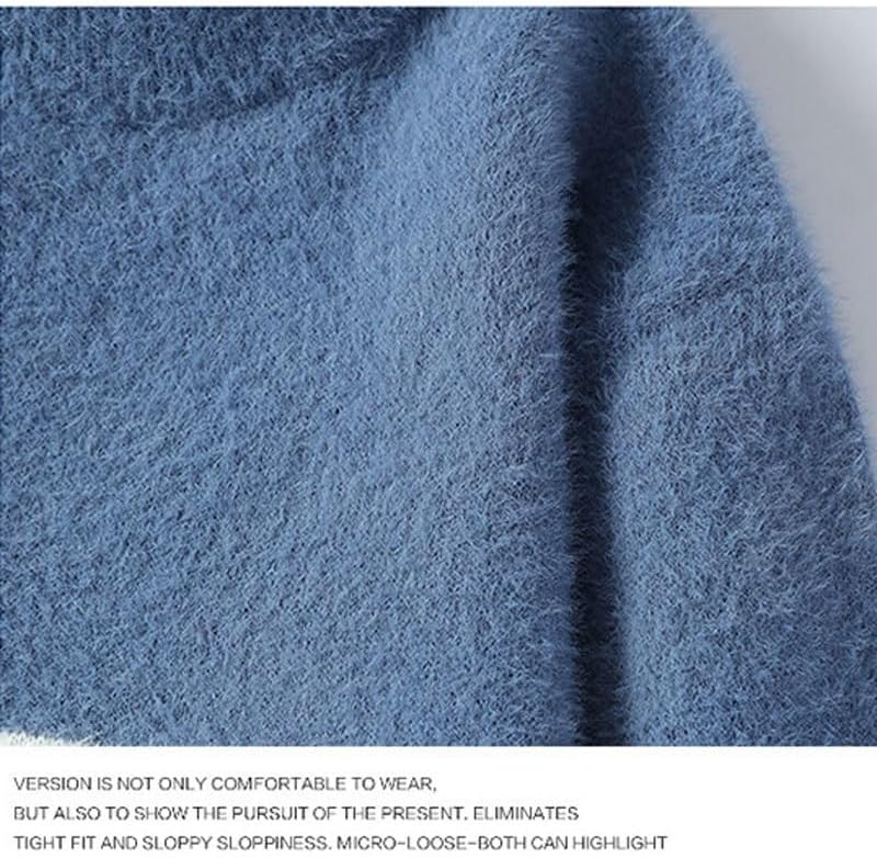 Winter Casual Semi High Neck Sweater Base Knit Sweaters