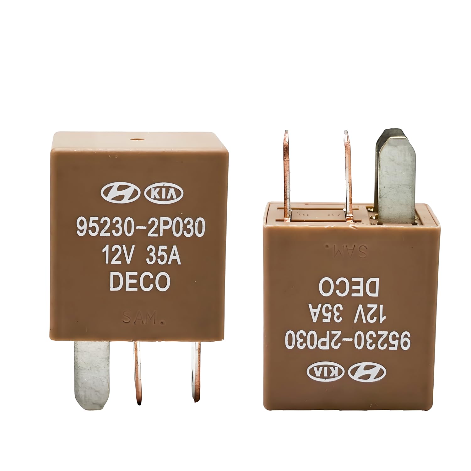 2-Pack 35A 12V DC 4-Pin Automotive Relay - Universal Fit for Electrical Systems Compatible with Hyundai/Kia Relay 95230-2P030 Specifications-image-43
