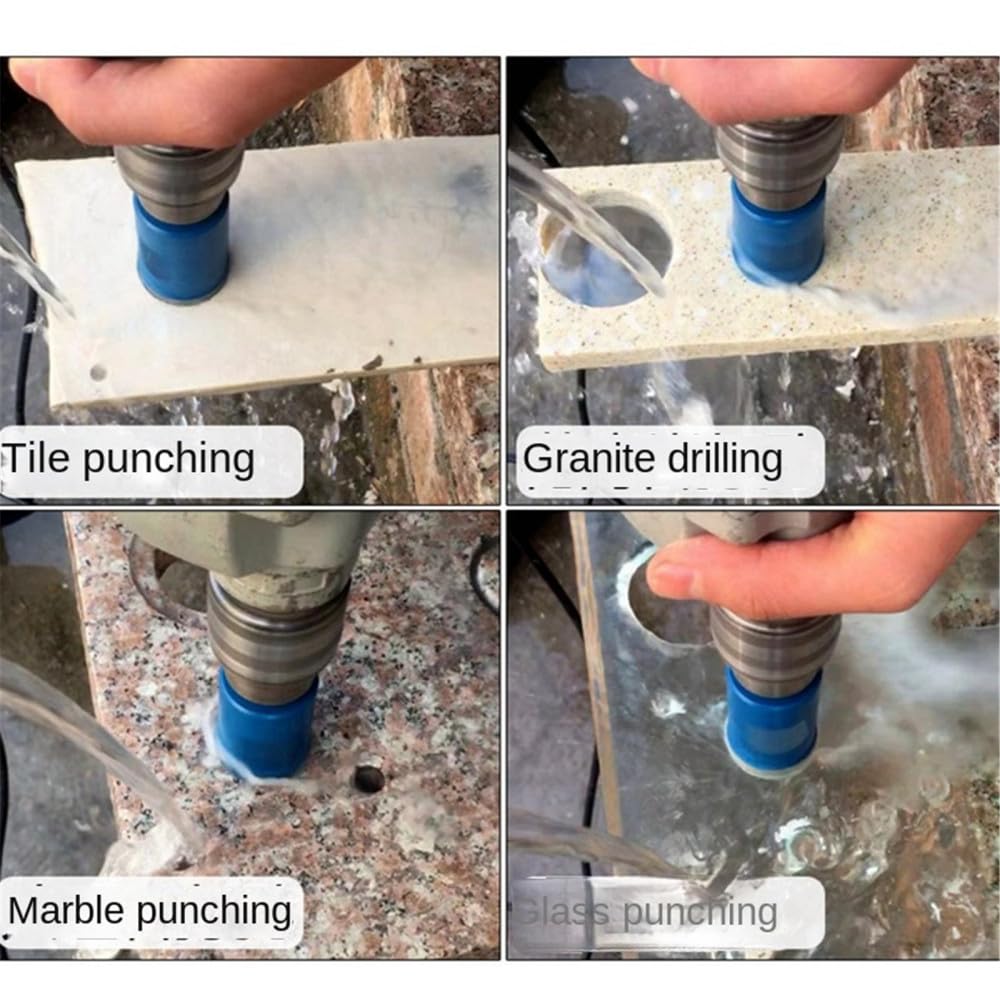 6mm-100mm Apripiastrelle in Marmo Punta diamantata per sega a tazza Punte da trapano per marmo Granito Mattoni Piastrelle Ceramica Calcestruzzo,70mm