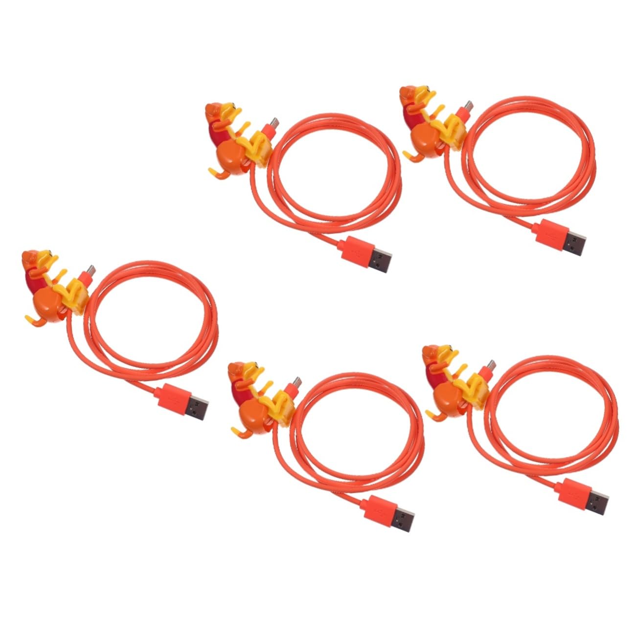 Gadpiparty 5pcs Rogue Dog Data Cable Dog Toy Charging Cables Smartphone USB Cable Battery Charger USB Cable Charger USB Charger Portable Charger Dog Smartphone Cable Accessories Tpe Will Move