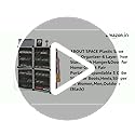 Image of ABOUT SPACE Plastic Shoe Rack Organizer-12 Layer Shoe Stand with Hanger&Door for Home-DIY 24 Pair Portable,Expandable 4 Cube Shoe for Boots,Heels,Slipper for Women,Men,Outdoor (Black)