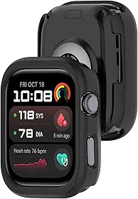 MOTONG Capa protetora compatível com Huawei Watch D2 - capa protetora de PC compatível com Huawei Watch D2 (PC preto)
