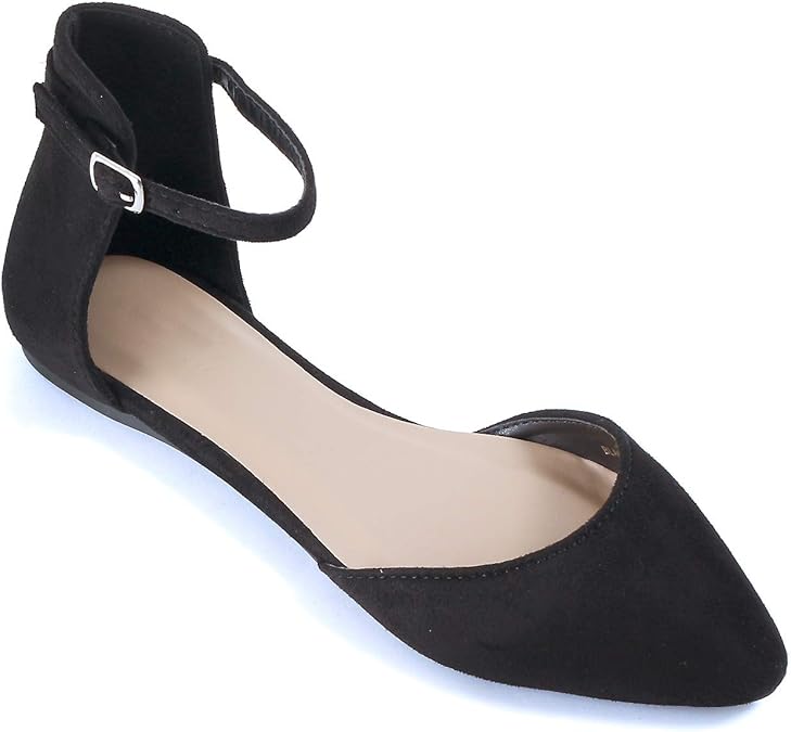 flats with ankle ties
