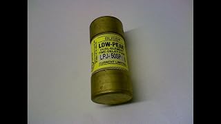 Eaton Bussmann Series LPJ-50SP Class J, Low-Peak, Dual-Element, Current limiting, Time-delay Fuse