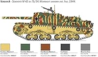 Vista 4 de Italeri IT6584 6584 Autopropulsado M42 75/34, Escala 1:35, Kit de plástico, Modelado