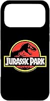 Vista 22 de Jurassic Park Funda con logotipo clásico para iPhone 17