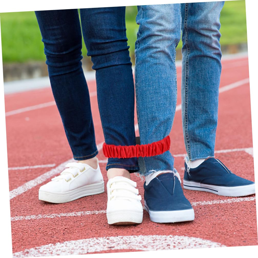 SUPVOX Cinghia Cintura Corsa A Tre Gambe Cravatta Di Corda Razze Bande Elastiche Fascia Elastica Oggetti Di Scena Di Giochi Creativi Puntelli Di Interazione