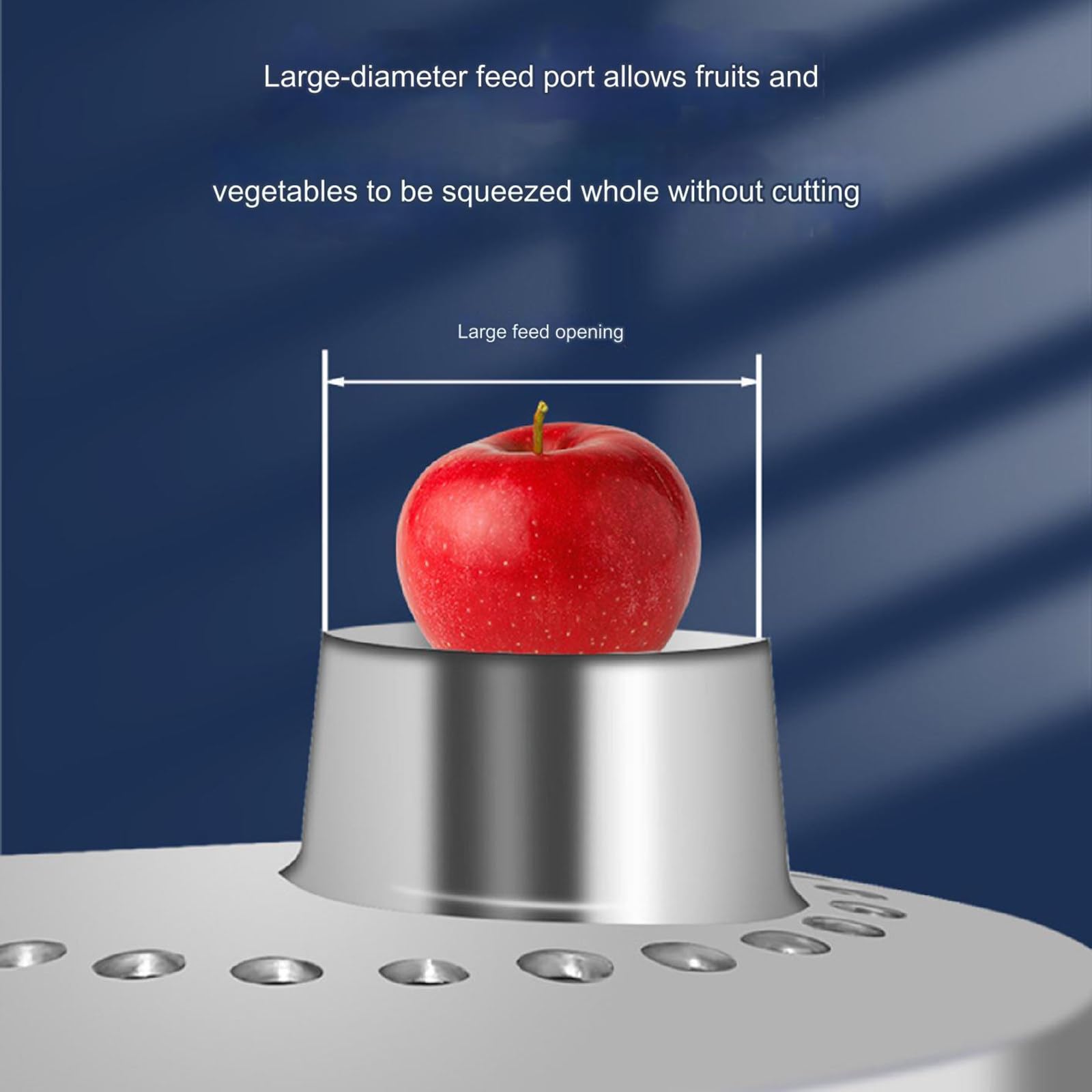 Macchina per succhi commerciale Macchina per succhi elettrica Spremiagrumi per frutta e verdura Macchina per succhi di frutta fresca 180 W / 50-65 kg/ora