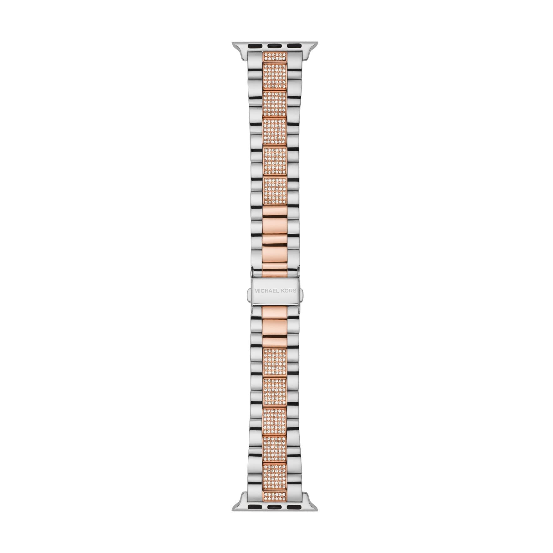 Michael Kors Damski wymienny pasek do zegarka kompatybilny z zegarkiem Apple Watch 38/40 mm - paski do zegarka Apple Watch Series 1, 2, 3, 4, 5