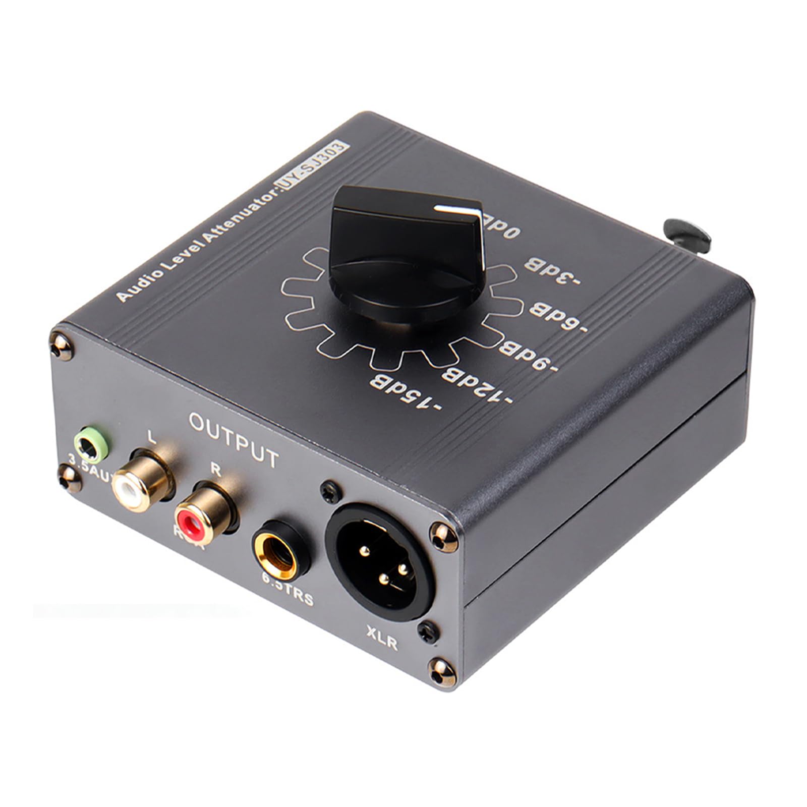 Attenuatore in Metallo XLR e 3, 5 mm per Sound Theater Attenuatore sonoro Professionale