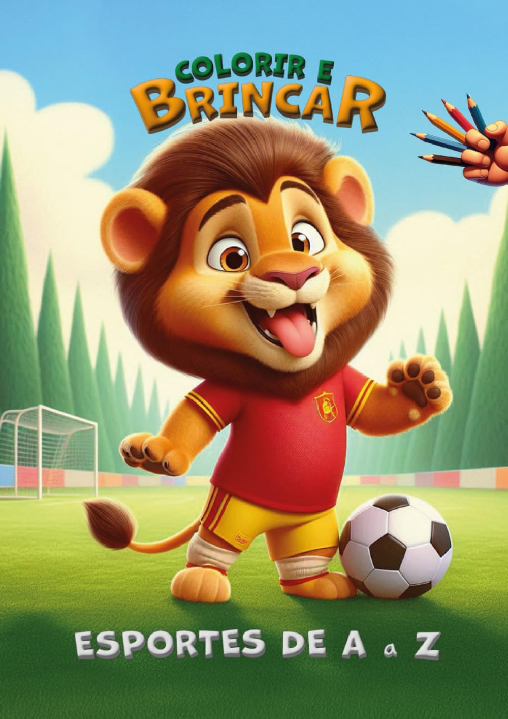 Colorir e Brincar Esportes de A a Z