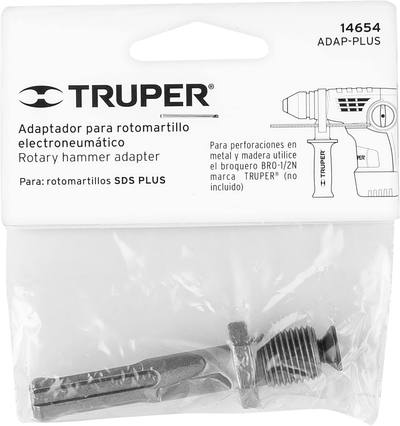 TRUPER ROEL-20N 2-Joule SDS Rotary Hammer Drill w/ Plastic Case