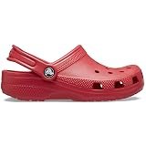 Crocs Kids Classic Clog (Toddler) - Clogs for Kids - Synthetic Upper - Ventilation Holes - Round Toe Varsity Red 9 Toddler M