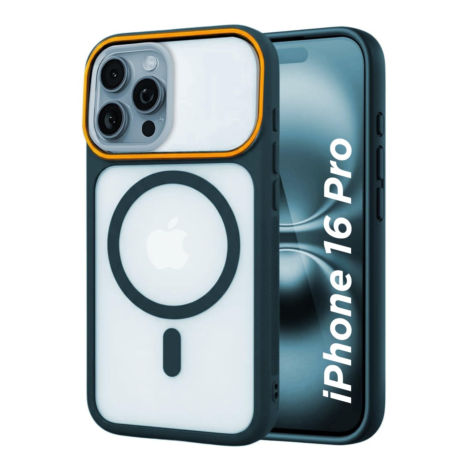 AIBEX Magnetic Compatible for Apple iPhone 18 Pro/Apple iPhone 17 Pro– Slim Protective Back Cover with Camera Lens Protection, Strong Magnetic Support, Anti-Slip Grip, Military Grade (Grey) — Amazon image 19