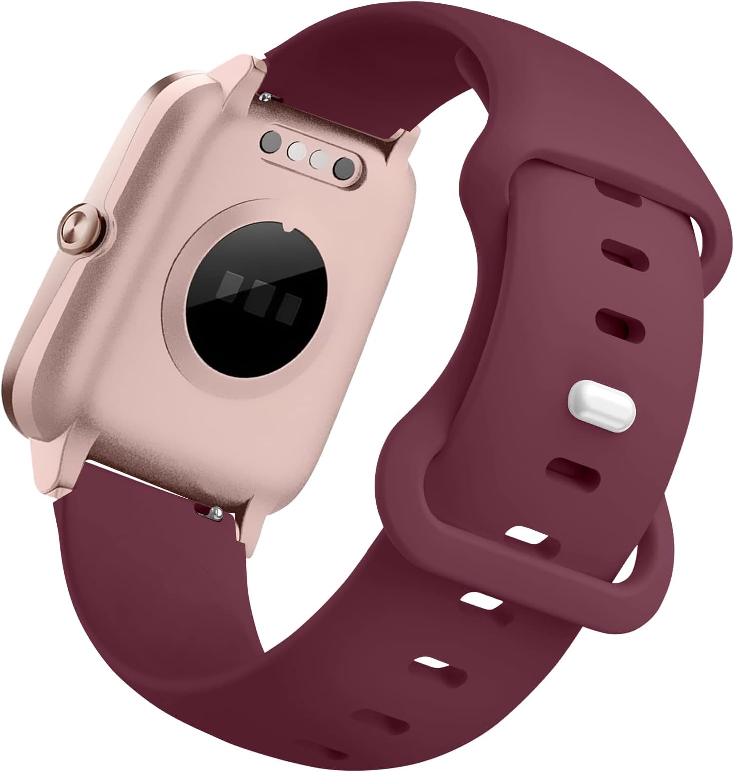 Watch Strap for ID205l,18mm Band Compatible with LETSCOM, Letsfit, LIFEBEE, Willful and TEMINICE Model No.ID205L,ID205S,ID205G, ID215G,SW025,SW023,SW021,SW020,TE021,TE020,YM023,YM021,YM020