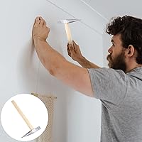 Vista 6 de DOITOOL Martillo astillador mango de madera martillo de soldadura herramienta de eliminación de escoria con agarre de reducción para carpintería