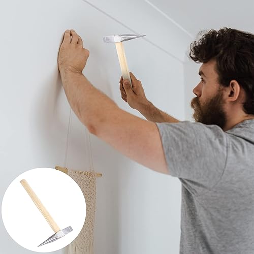 Miniatura 6 de DOITOOL Martillo astillador mango de madera martillo de soldadura herramienta de eliminación de escoria con agarre de reducción para carpintería