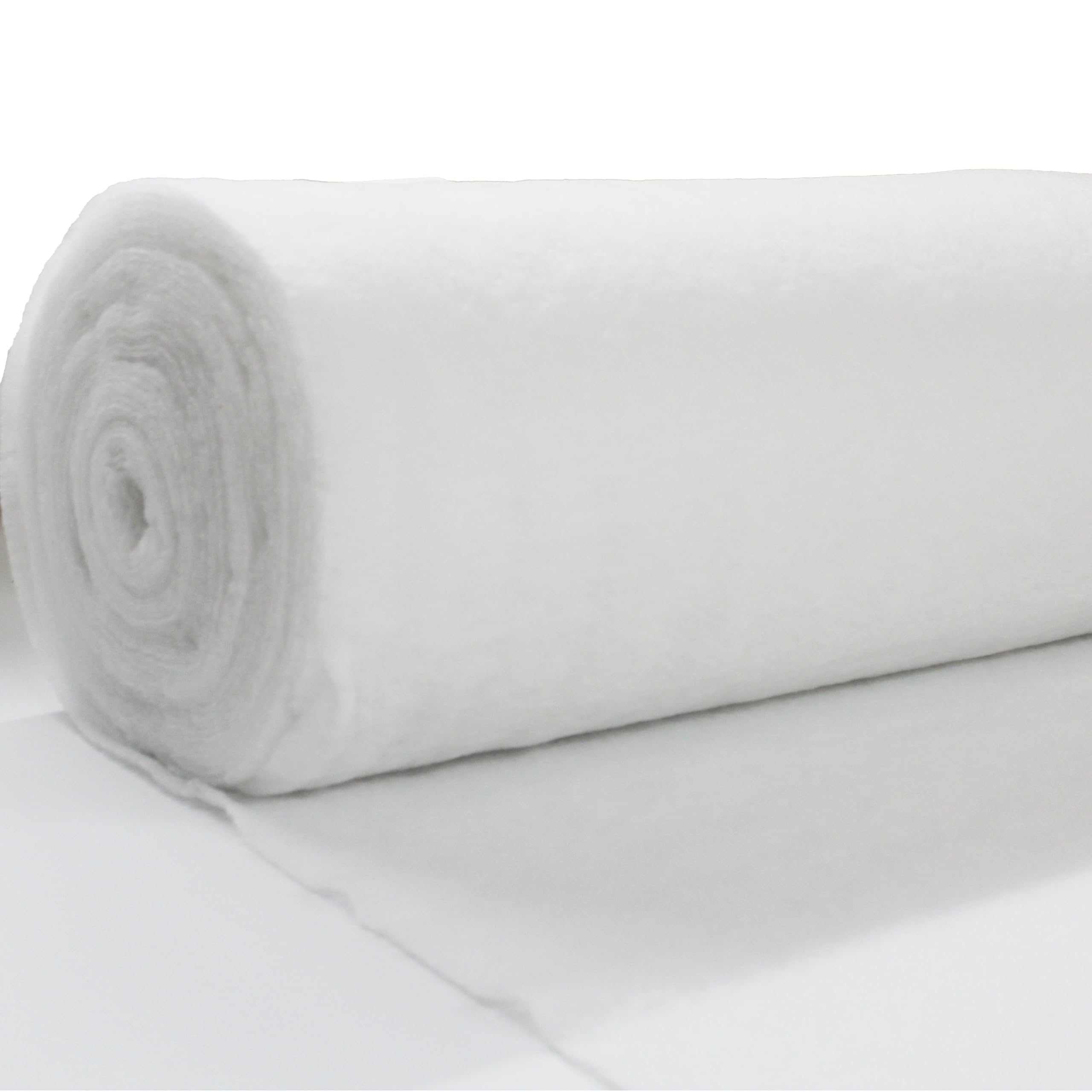 Guata de acolchado microfibra de 160cm ancho para relleno de almohadas y edredon