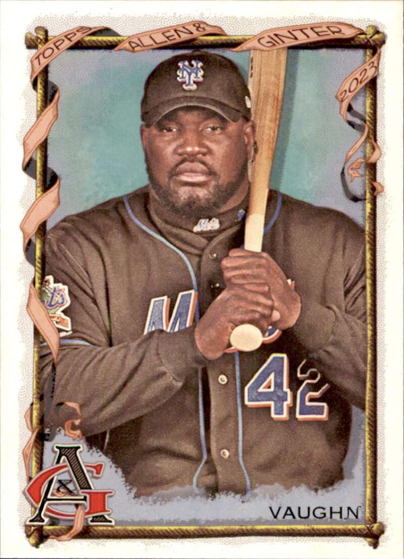 Amazon.com: 2023 TOPPS ALLEN AND GINTER #306 MO VAUGHN SP NEW YORK