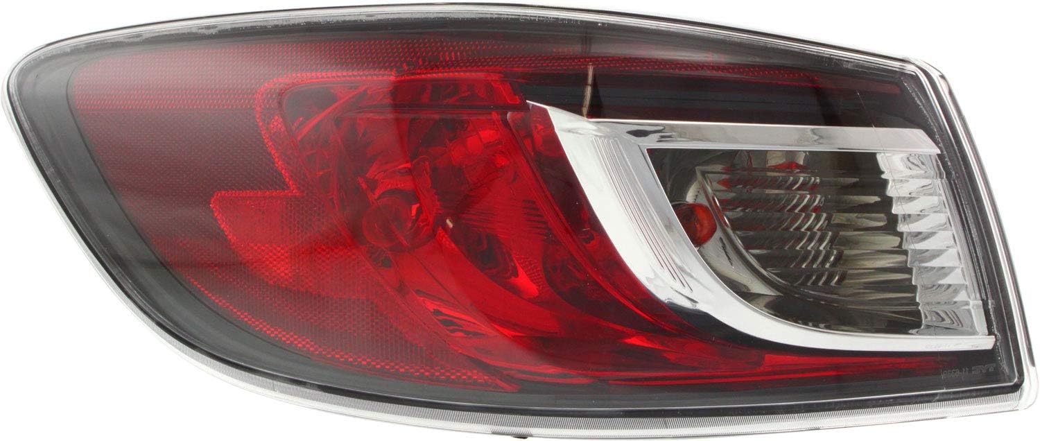 Garage-Pro Tail Light Compatible with Mazda 3 2010-2013 Halogen With bulb(s) Driver Side, Outer MA2800144