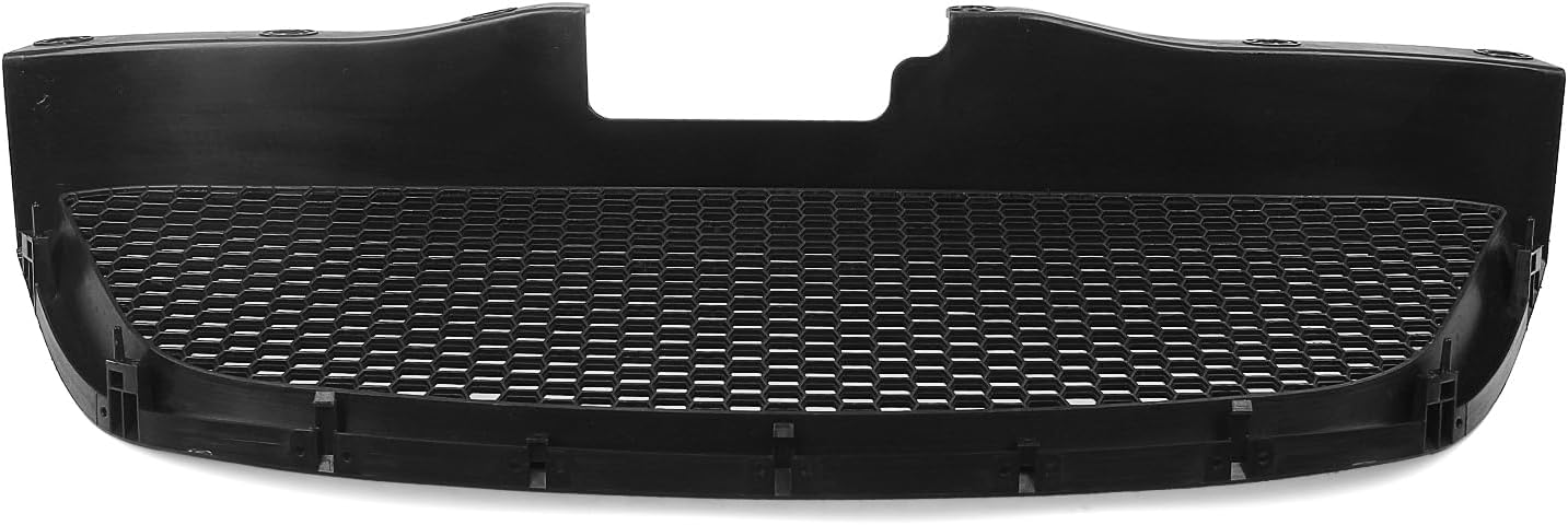 Front Bumper Grill Grille Cover For Hyundai Genesis Coupe 2008-2012 Matte Black Glossy Black Carbon Fiber Look