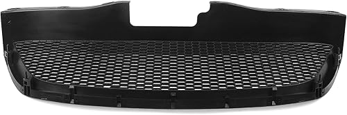 Miniatura 5 de Parachoques delantero parrilla parrilla cubierta para Hyundai Genesis Coupe 2008-2012 negro mate negro brillante fibra de carbono aspecto