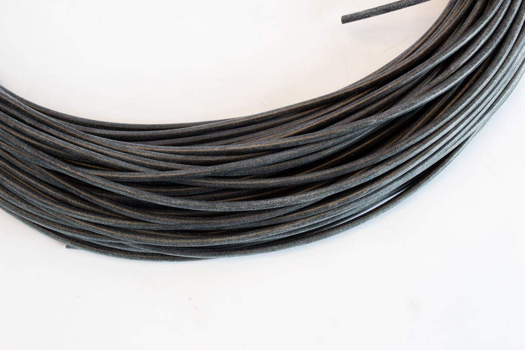 Silicone Rubber Tubing SP50-0.5 (5.0mm I/D x 0.5mm Wall) Black (5 mtrs)