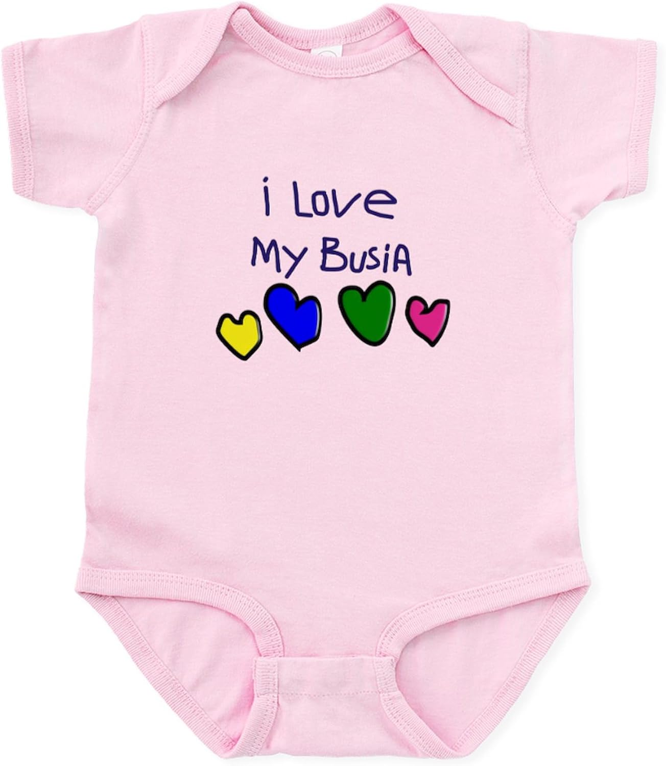 CafePress I Love My Busia Body Suit Cute Infant Bodysuit Baby Romper