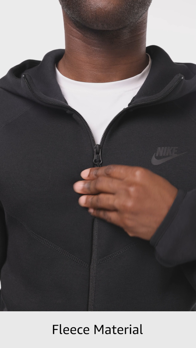Amazon.com: Nike Sportswear Tech Fleece Windrunner Men's Full-Zip
