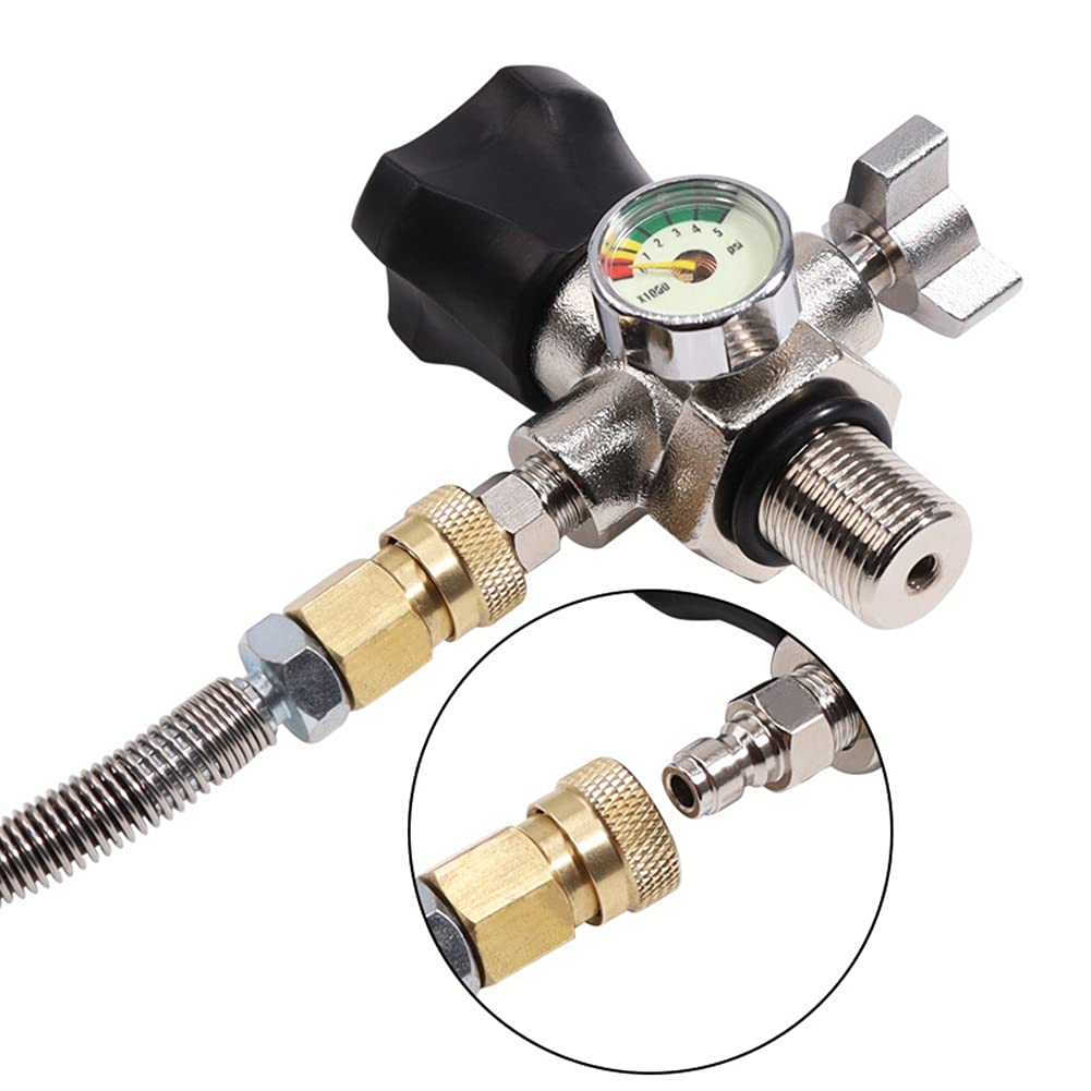 4500Psi SCBA Valve Regulator Fill Station Hose For Guadeloupe