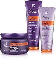 Eudora Kit Siàge Liso Intenso Shampoo + Condicionador + Máscara Capilar (Nova Versão)