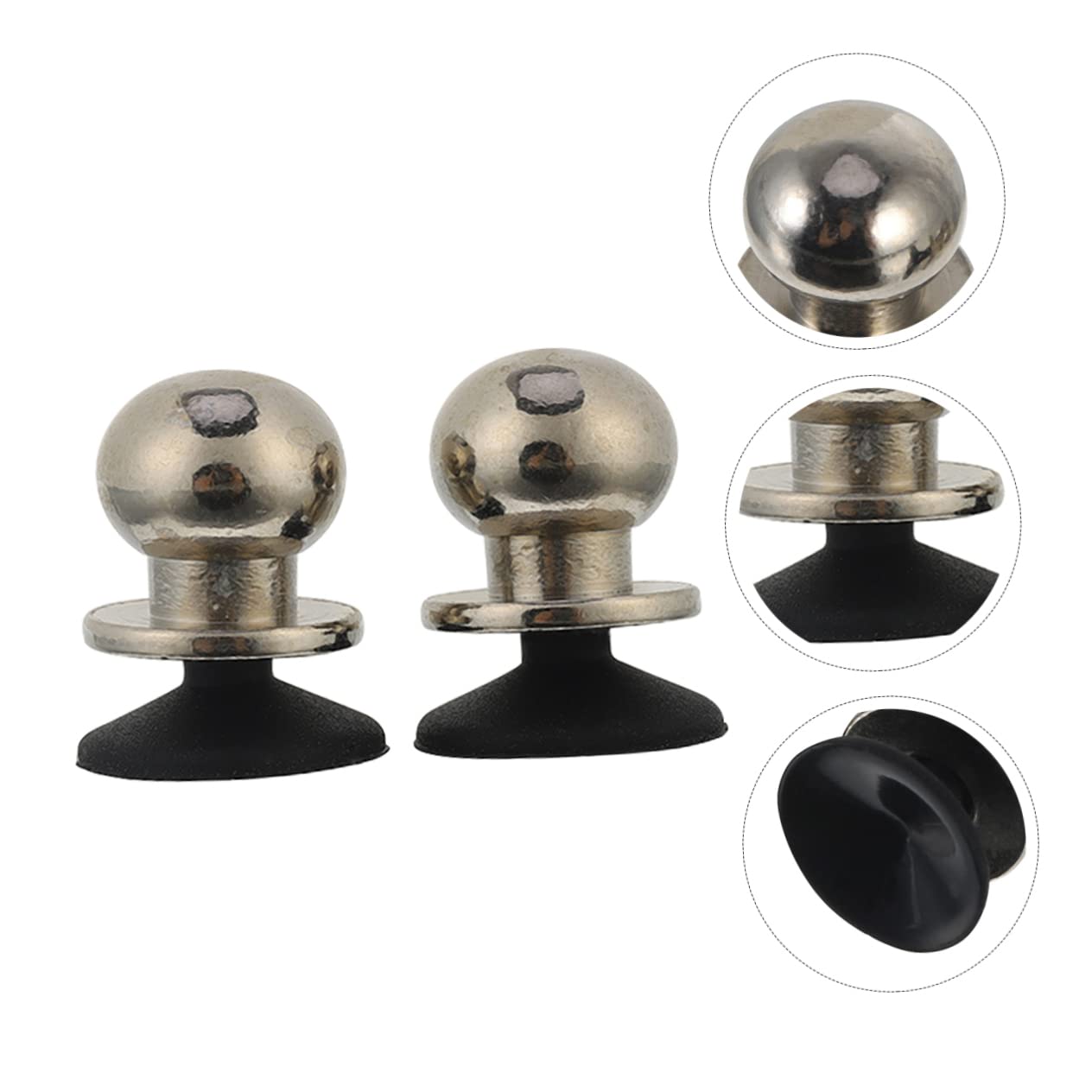 SKISUNO 6pcs Mobile Game Aim Key Joystick Shooting Button for Phones and Tablets Strong Sensitivity Trigger for Control Large Design
