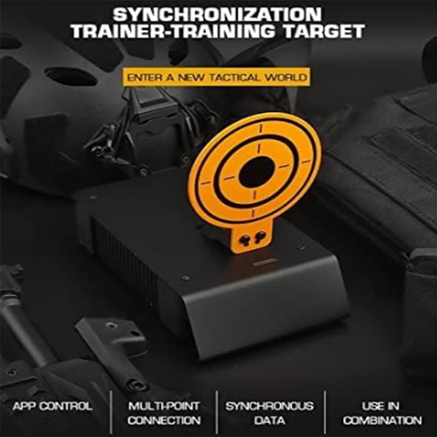 Cel treningowy strzelectwa Bluetooth – inteligentne sterowanie aplikacją do Airsoftu, paintballu i gier wojennych, idealny do treningu na świeżym powietrzu i zabawy