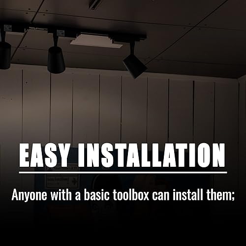 Miniatura 3 de Riel de iluminación lineal de 4 pies para accesorios de cabeza de pistaaplicaciones de iluminación de cabeza de pista, 48 pulgadas de longitud, uso