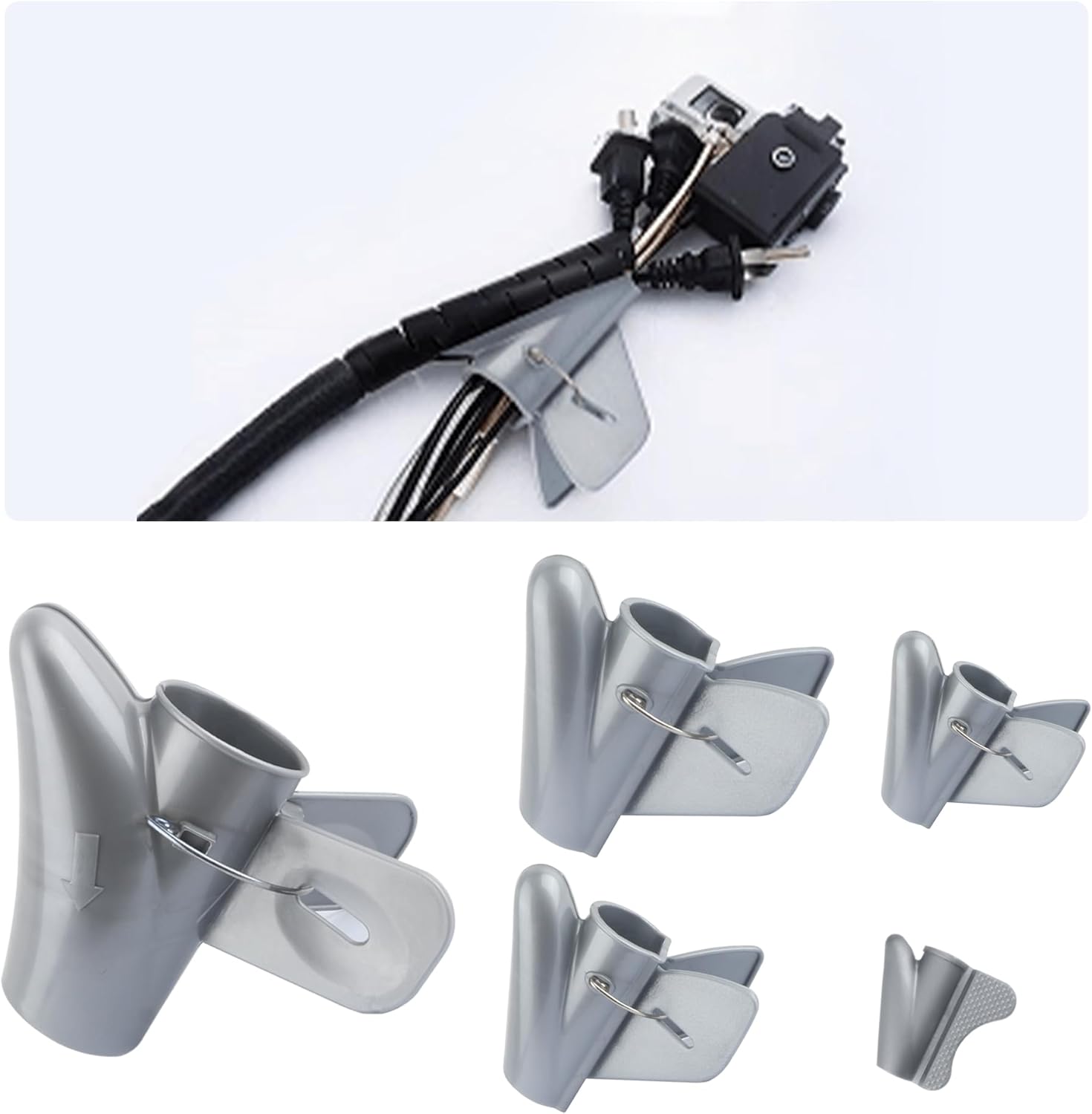 5PCS Car Wire Loom Installation Tool,0.41.6 inch Wire Insertion Tool Set Automotive