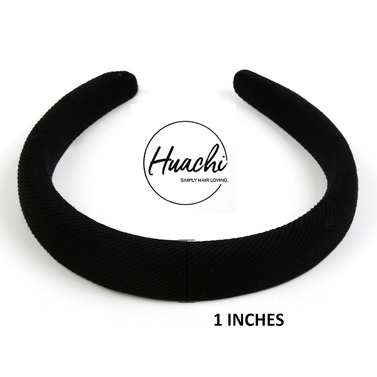 Huachi Headbands for Women Non Slip Trendy Headbands for Women’s Hair Thin Padded Headband for Girls, Cute Head Bands Elastic Hair Bands for Women Fashion Accessories 5PCS - Image 3