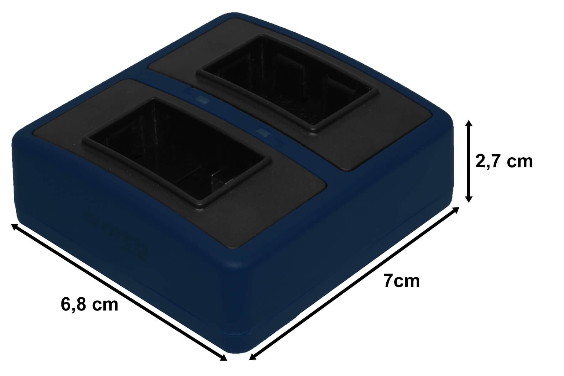 Batteria + Caricabatterie Doppio USB Compatibile Sony NP-FW50 – Per Alpha, NEX, RX10, Con Cavo Micro USB Incluso