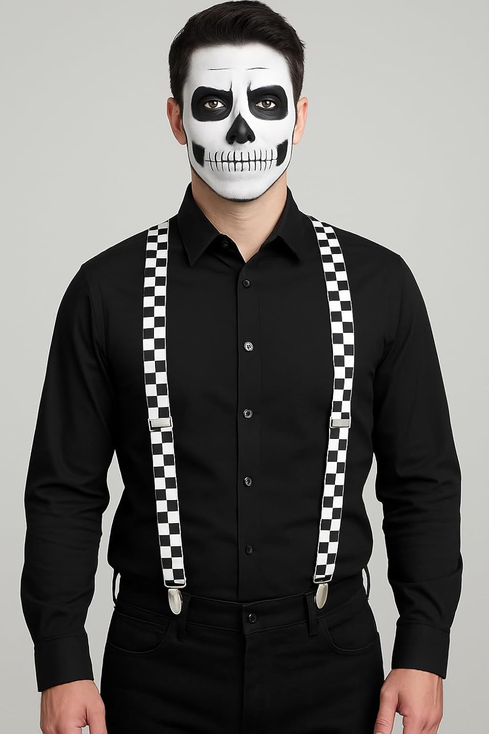 trilece Suspenders for Men - Adjustable Elastic Mens Suspenders with Heavy Duty Strong Clips - Image 4