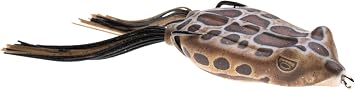 SNAG Proof Phat Frog | Ultra-Realistic Hollow Body Frog | Weedless Design for Heavy Cover | Toxic Toad, 3-Inch, 5/8 oz