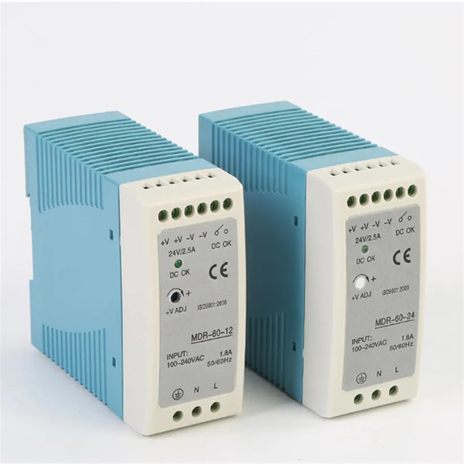 Alimentation 24V 2.5A rail DIN pour stabiliser vos caméras CCTV et éclairages