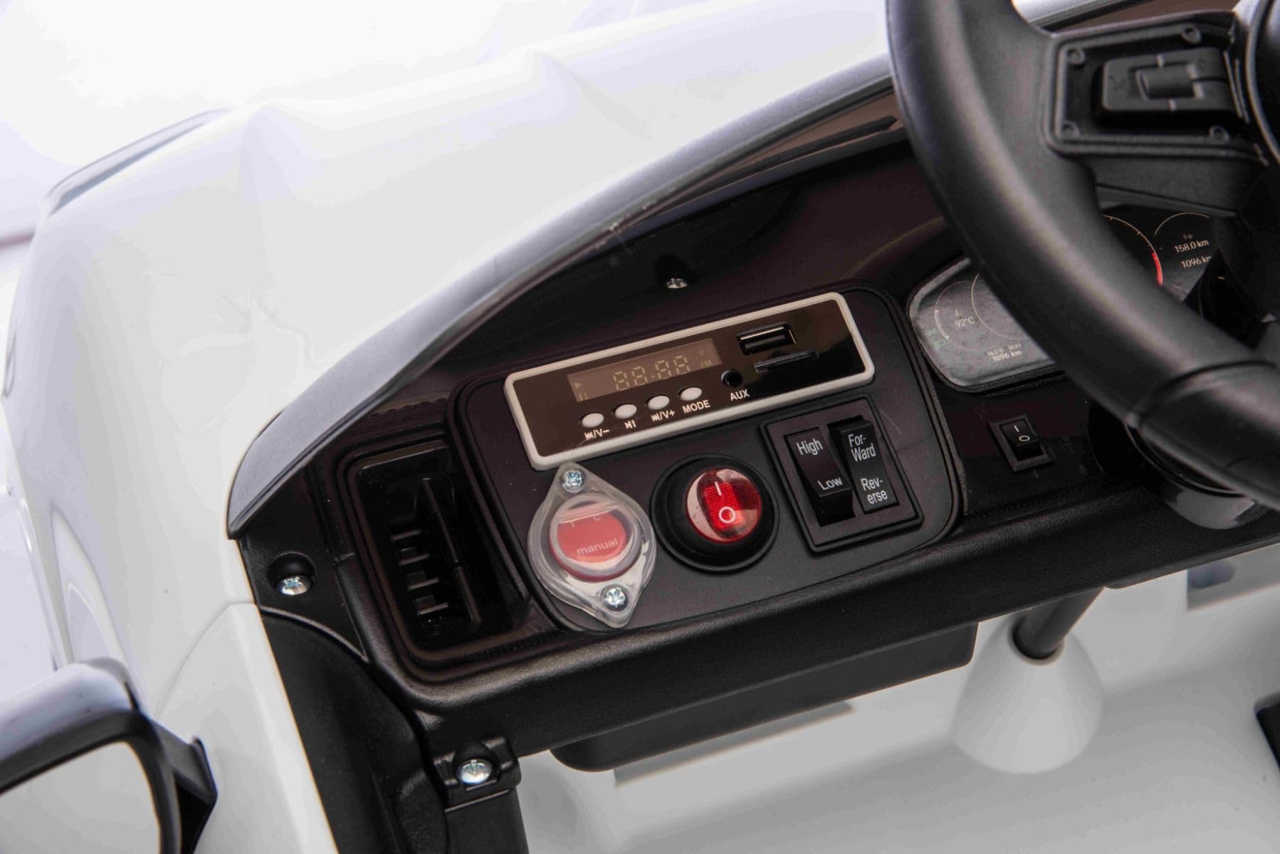 Porsche Cayenne dziecięcy samochód elektryczny 12 V, licencja – pojedyncze siedzenie elektryczne z baterią litową, zawieszenie, silniki 2 x 25 W, pilot zdalnego sterowania 2,4 GHz, MP3