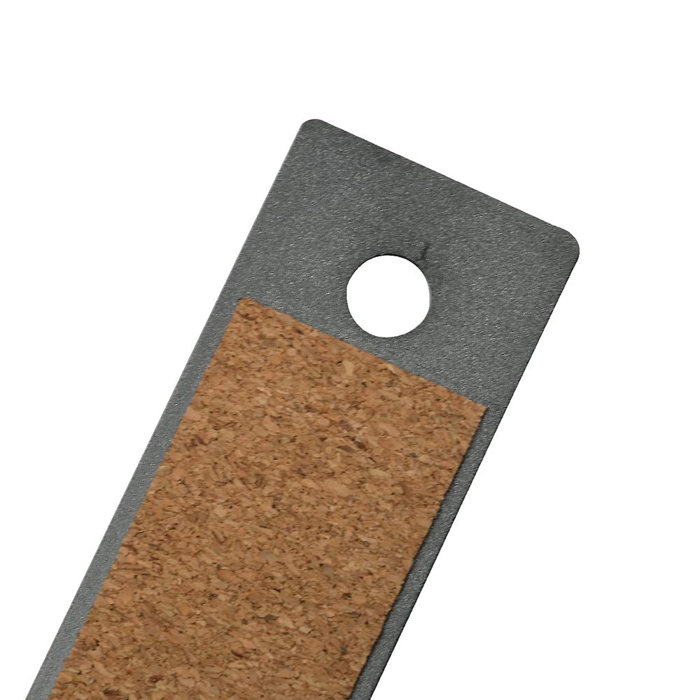JAM Paper Lineal aus Edelstahl, 30,5 cm Pack of 12 grau