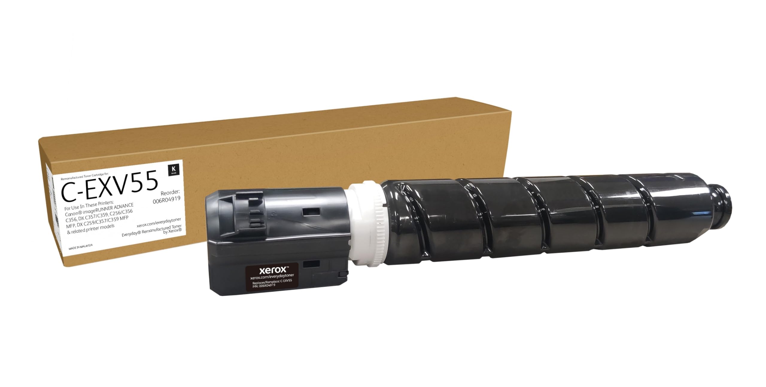 Xerox Everyday – Nero – Compatibile – Rigenerato – Cartuccia Toner (Alternativa A: Canon 2182C002AA, Canon C-EXV55) – Green World Alliance Programma Di Restituzione - 4