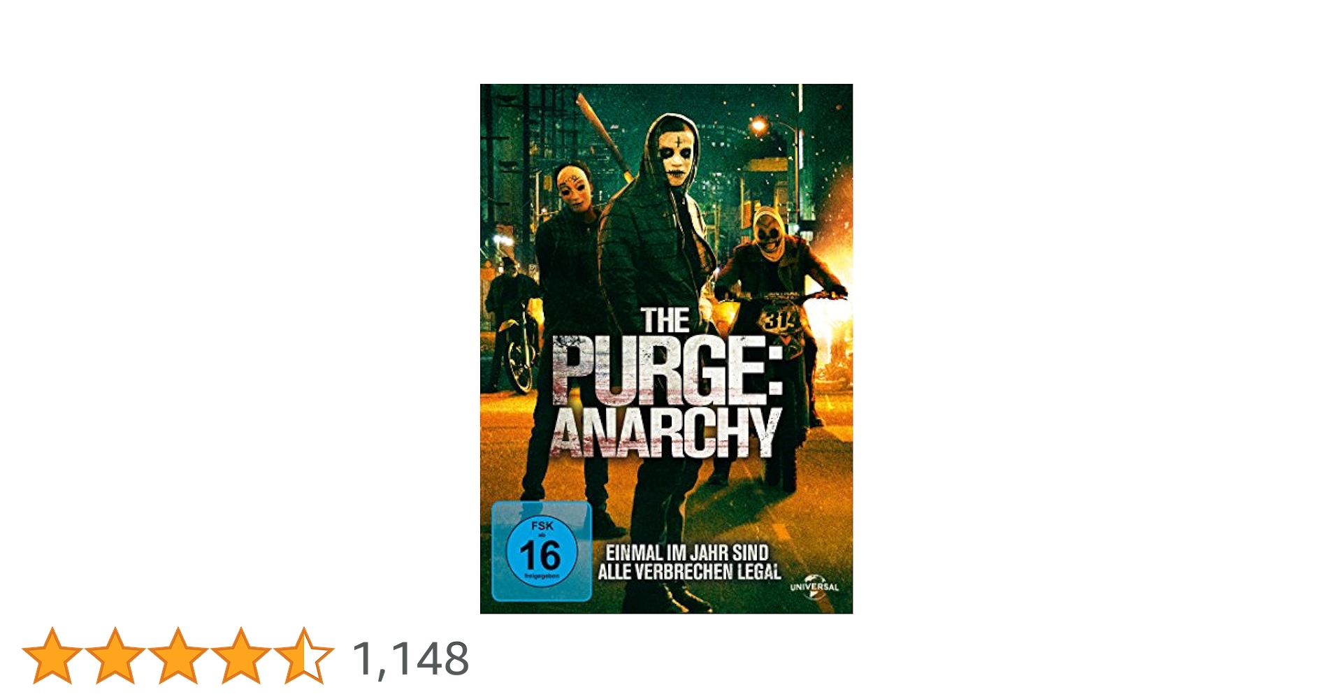 Amazon.co.jp: The Purge - Anarchy [DVD] : DVD