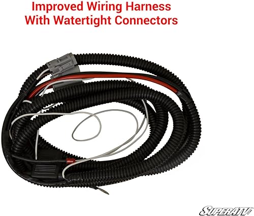 Miniatura 4 de SuperATV EZ-STEER Kit de dirección asistida para Can-Am Maverick X3 2017-2021 (ver ajuste)  Potente motor de 400 W  Reduce el esfuerzo de dirección