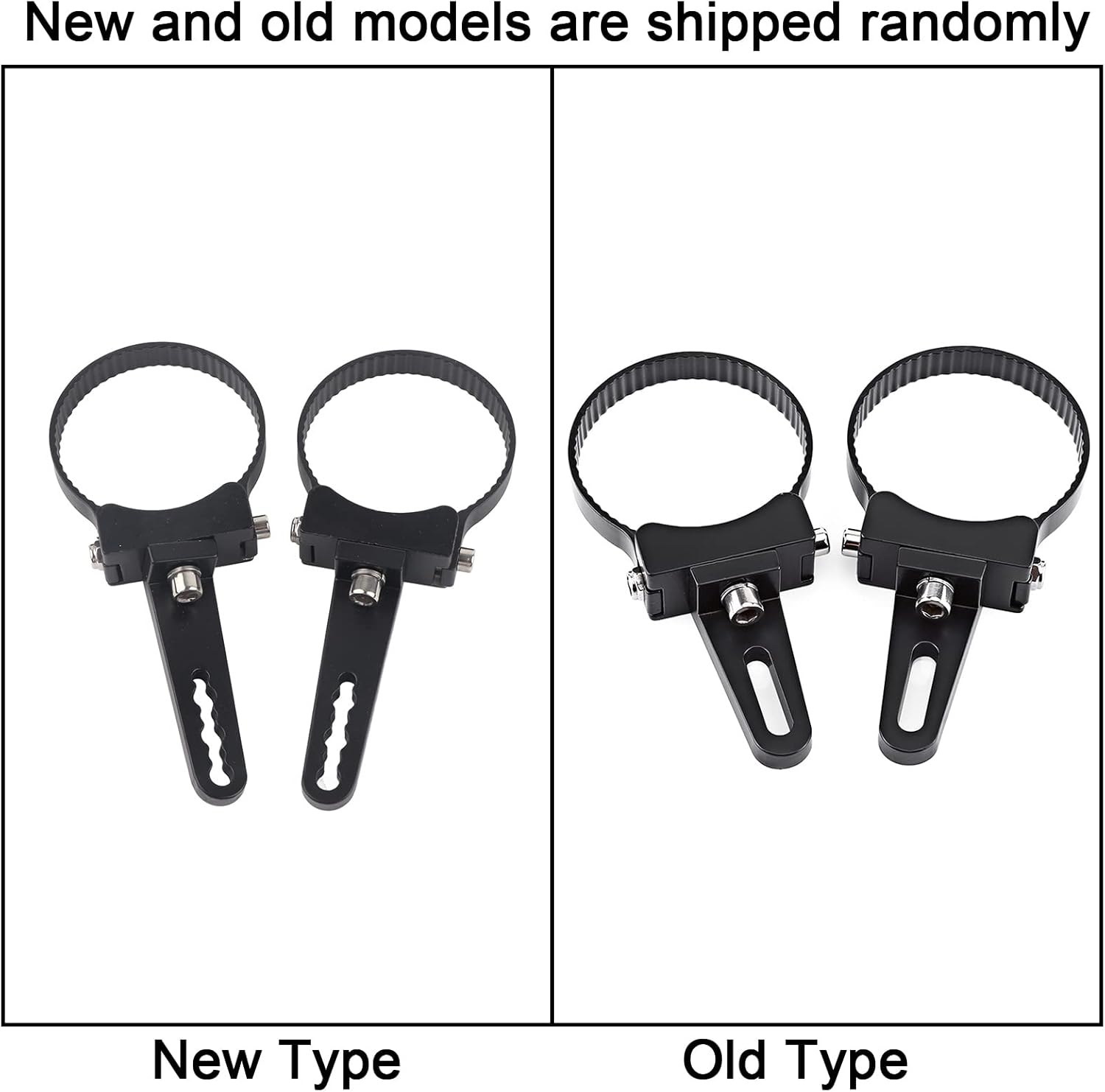 Roll Bar Clamps, 1"-3" Aluminum Tube/Roll Bar Mount Bracket Clamps Holder LED Car Work Light(2.5inch)