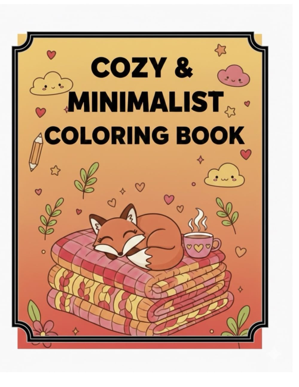 Coloring Book: Cozy & Minimalist