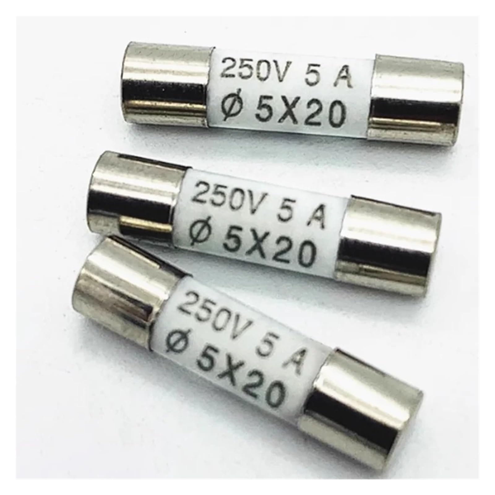 100 sztuk/pudełko RO54 5 x 20 mm 5 x 20 250 V rura bezpiecznikowa 0,5 A 1 A 2 A 3 A 4 A 6A 8A 10A 25A (16A)