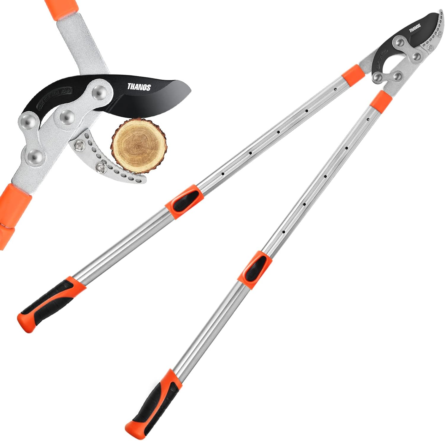 THANOS B1102 Extendable Anvil Loppers Tree Trimmer with