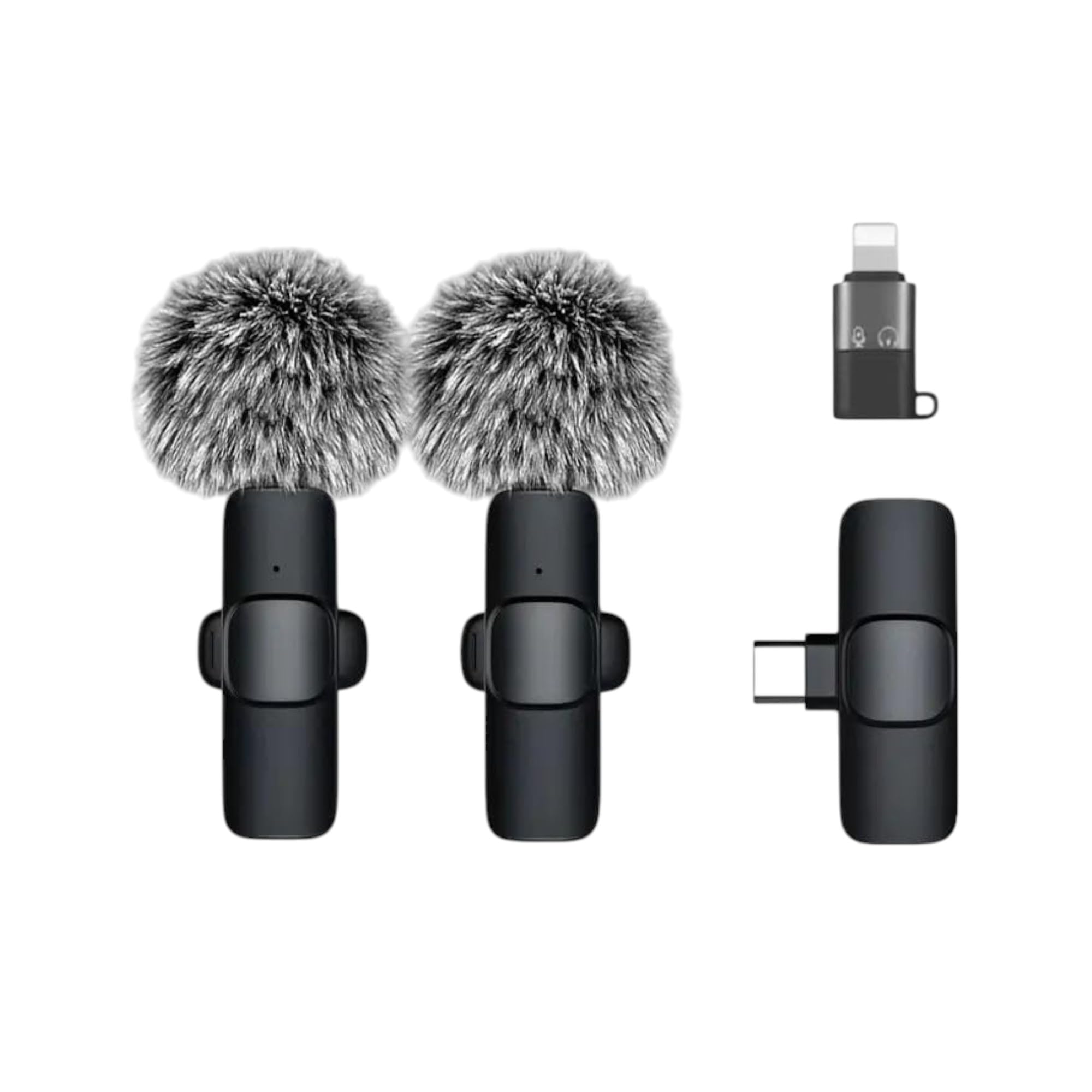 3 in 1 Bathroom Cleaning Brush with Wiper - Bathroom Cleaning Brush Long Aokeo Wireless Lavalier Microphone Low Latency & Real-Time Monitoring-image-30
